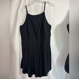 Torrid Black Women's One-Piece Swimsuit Sz3 (xxl). Dress/ Shorts with pocket